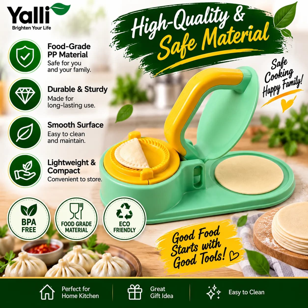 🥟 3-in-1 Momos Maker Machine 6