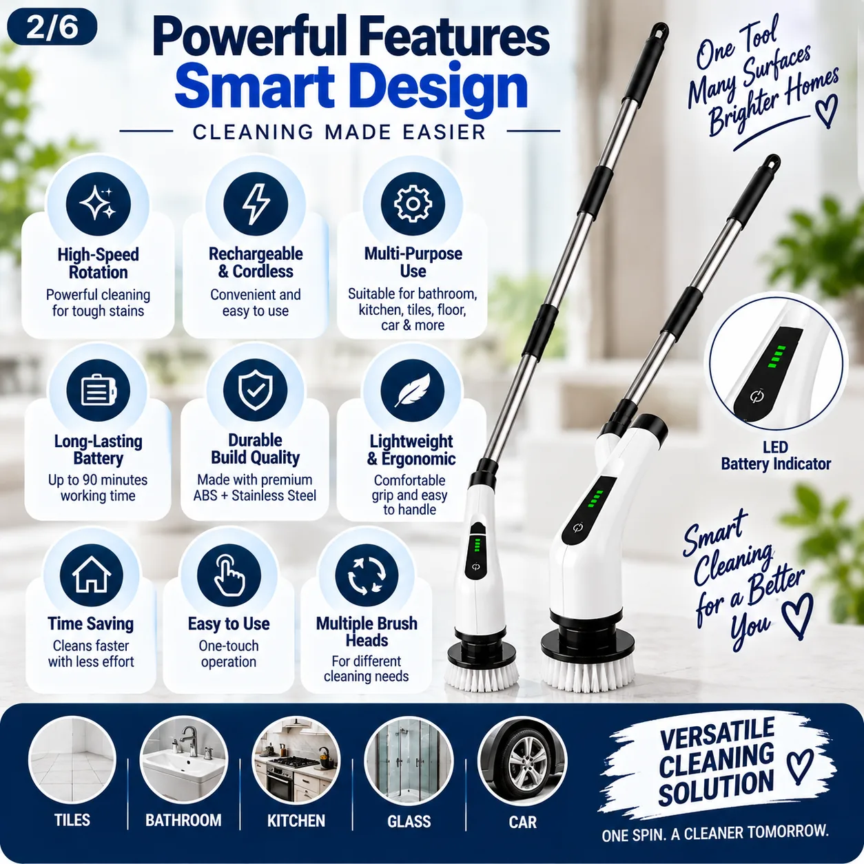 Electric Spin Scrubber 5