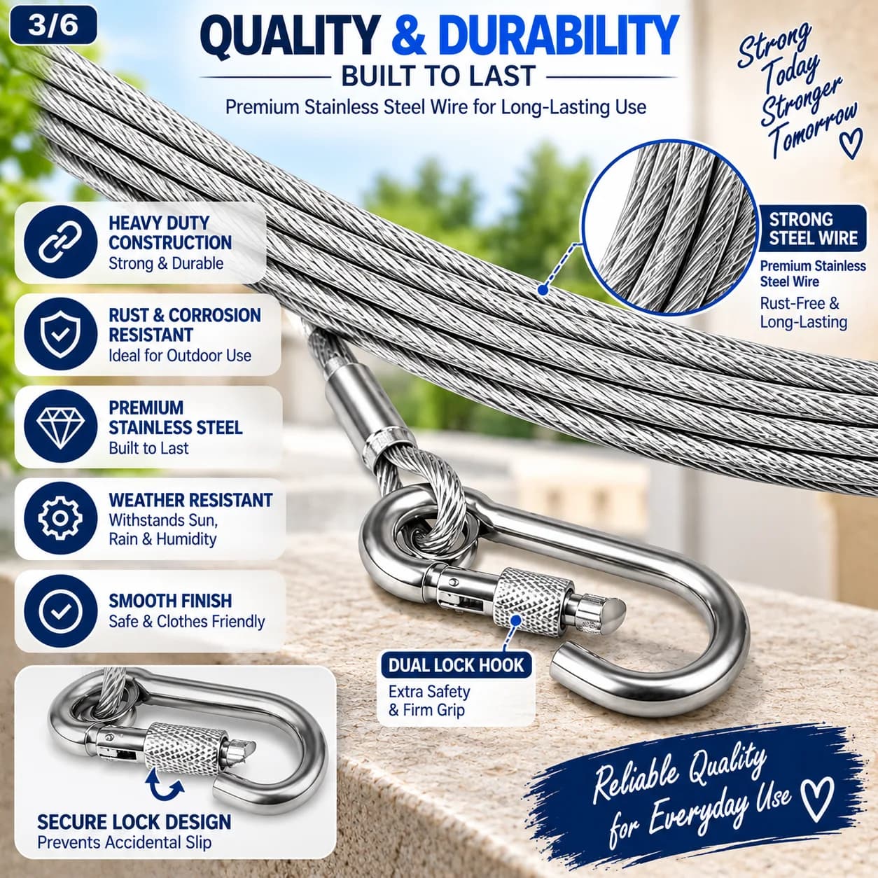 Heavy Duty Cloth Rope – 10 Meter 6